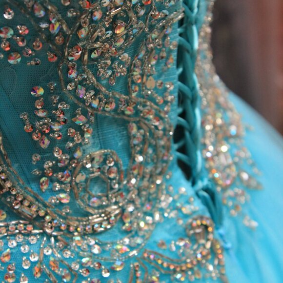 Dress Aqua - Picture 5 of 10